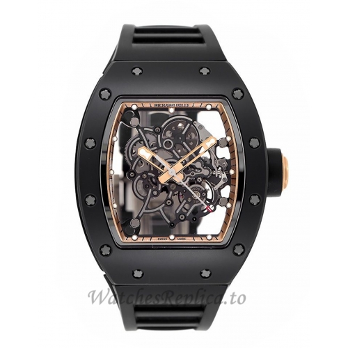 Richard Mille Replica RM055 Bubba Watson Asia Edition Black